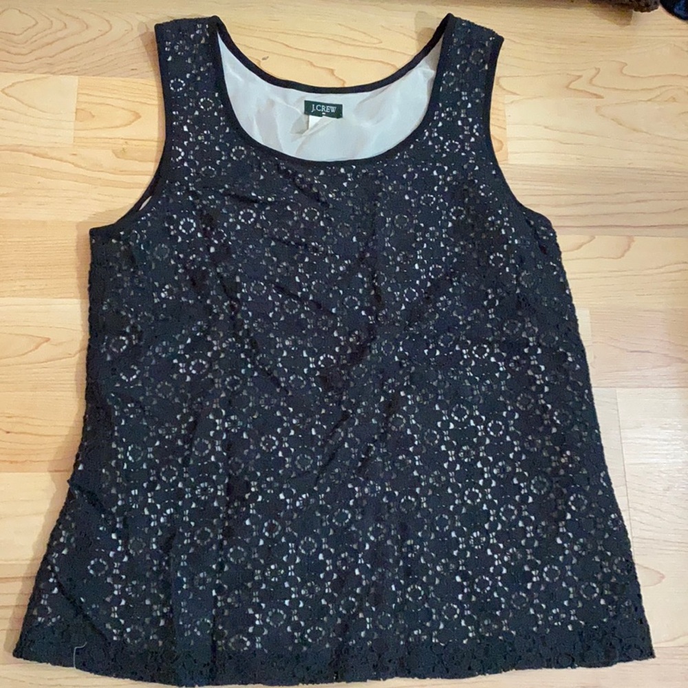 Jcrew womens lace tank top